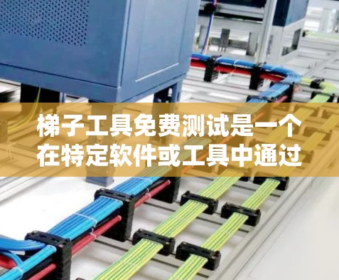 梯子工具免费测试是一个在特定软件或工具中通过免费测试功能来测试梯子工具的活动。以下是对这个问题的分步解释