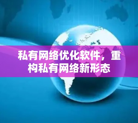 私有网络优化软件，重构私有网络新形态