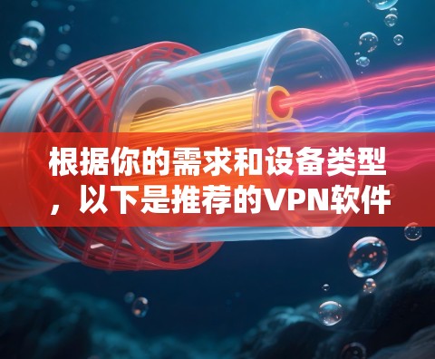 根据你的需求和设备类型，以下是推荐的VPN软件