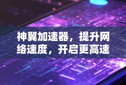 神翼加速器，提升网络速度，开启更高速度时代