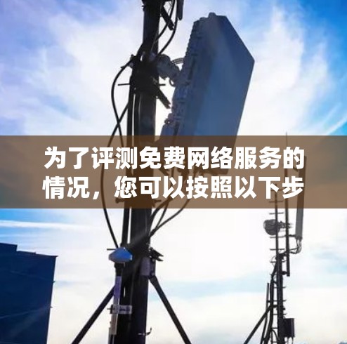 为了评测免费网络服务的情况，您可以按照以下步骤进行