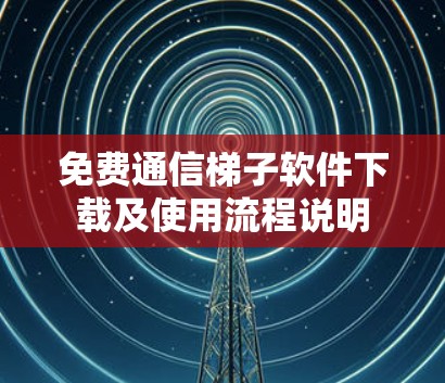 免费通信梯子软件下载及使用流程说明