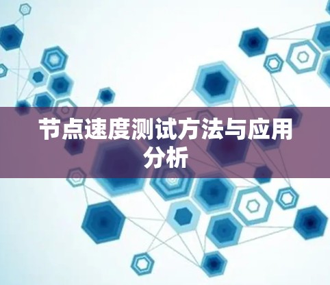 节点速度测试方法与应用分析 节点速度测试方法与应用分析