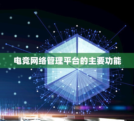 电竞网络管理平台的主要功能