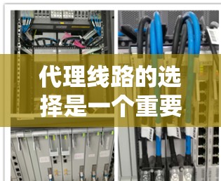 代理线路的选择是一个重要的决策过程,需要综合考虑多个因素,以确保代理业务的可行性和成功率。以下是一些关键因素和步骤,帮助你做出明智的选择 代理线路的选择是一个重要的决策过程,需要综合考虑多个因素,以确保代理业务的可行性和成功率。以下是一些关键因素和步骤,帮助你做出明智的选择