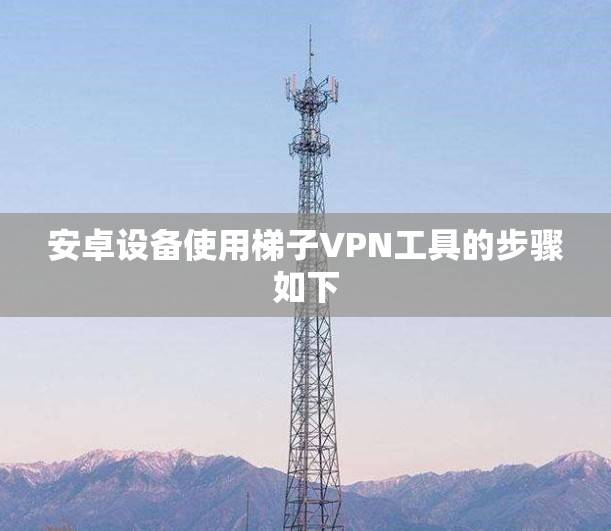 安卓设备使用梯子VPN工具的步骤如下 安卓设备使用梯子VPN工具的步骤如下