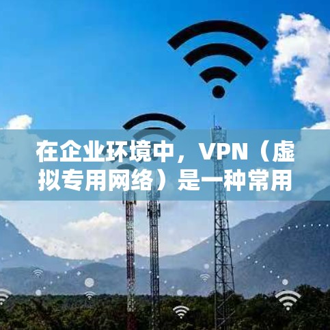 在企业环境中,VPN(虚拟专用网络)是一种常用的网络连接工具,用于提供安全、可靠的远程访问渠道。以下是一些常用的企业级VPN连接工具和解决方案 在企业环境中,VPN(虚拟专用网络)是一种常用的网络连接工具,用于提供安全、可靠的远程访问渠道。以下是一些常用的企业级VPN连接工具和解决方案