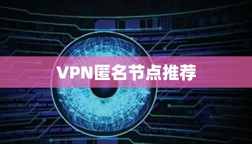 VPN匿名节点推荐 VPN匿名节点推荐